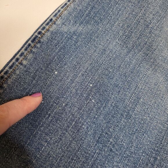 Y2K Gap curvy ultra low rise flare bootcut light wash jeans 10 - Picture 6 of 11